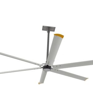 EUROKRAFT HVLS Fans Ceiling Ultra-Quiet Strong Airflow Cooling Size: 10 Ft Diameter
