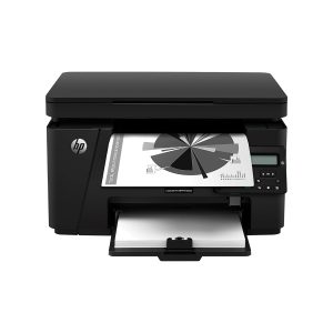 Roll over image to zoom in HP Laserjet Pro M126Nw All-in-One B&W Monochrome Printer for Home: Print, Copy, & Scan, Compact, Easy Mobile Printing, Black