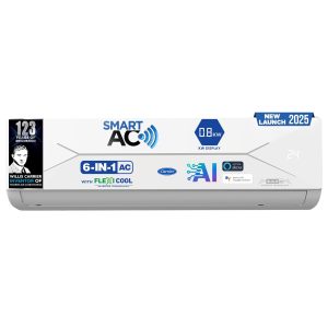 Carrier 1.5 Ton 3 Star Wi-Fi Smart Flexicool Inverter Split AC