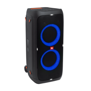 JBL Partybox Ultimate,Dynamic Lightshow,Party pad, Dual Mic with Guitar Inputs 1100 W Bluetooth Party Speaker  (Black, Stereo Channel)