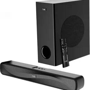ZEBRONICS JUKE BAR 8700 PRO,Dolby Audio, HDMI (ARC),AUX ,Wireless Subwoofer, LED 200 W Bluetooth Soundbar  (Black, 2.1 Channel)